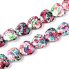 Spray Painted Synthetic Turquoise Beads Strands G-N352-28A-04-1