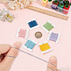 24Pcs 6 Colors Polyester Embroidery Threads DIY-CY0003-59-3