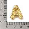 Brass with Cubic Zirconia Pendant KK-Q818-03A-G-3