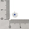 925 Sterling Silver Micro Pave Cubic Zirconia Pendants LS-STER-Q002-02F-3
