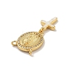 Brass Charms LS-KK-B059-53G-D-3