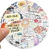 Religion Bible Theme Waterproof PVC Adhesive Stickers RELI-PW0001-094-2