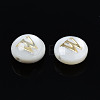 Natural Freshwater Shell Beads SHEL-S278-036W-2