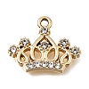 UV Plating Alloy Crystal Rhinestone Pendants RB-CBAD37D-16G-1