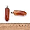 Natural Carnelian Pendants GG-CBAA0EE-02P-16-2