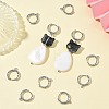 SHEGRACE Brass Hoop Earrings Findings XGR0152P-90P-5