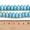 Dyed Natural Magnesite Beads Strands G-B173-A01-01-5