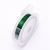 Round Copper Craft Wire CWIR-WH0001-0.8mm-14-1