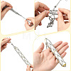 Stainless Steel Portable Lipstick Pouch Pendant Decorations HJEW-FS00105-3
