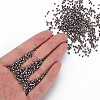 12/0 Two Tone Opaque Glass Seed Beads SEED-T006-01A-A03-6