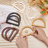   10Pcs 5 Colors Resin Bag Handles DIY-PH0022-30-3