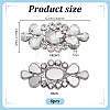 6Pcs Glass Rhinestone DIY-PH0038-43-2