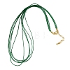 1MM Waxed Cord 5-Strand Necklace Making MAK-C005-01-G-2