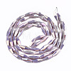 Electroplate Glass Beads Strands X-EGLA-S194-03A-A02-2