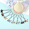 Alloy Enamel Pendant Mobile Straps HJEW-SW00044-5