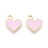 304 Stainless Steel Enamel Charms STAS-L022-483G-02-1