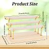 3-Tier Wood Detachable Ring Organizer Holder RDIS-WH0009-009-2