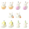 5Pcs 5 Styles Easter Opaque Resin Pendants RESI-YW0002-15-1