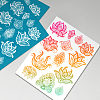 Silk Screen Printing Stencil DIY-WH0341-158-6