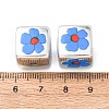 Printed Plating Acrylic Beads AC-CBA655C-17E-3