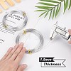 DIY Wire Wrapped Jewelry Kits DIY-BC0011-81C-02-4