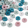 Handmade Polymer Clay Beads Strands CLAY-R089-8mm-T001-2