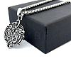 304 Stainless Steel Nordic Viking Dragon Pendant Necklaces for Men Women QO1478-3