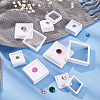® 24Pcs Acrylic and Plastic Jewelry Box OBOX-BC0001-10-5