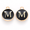 Golden Plated Alloy Charms ENAM-S118-02M-1