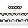 Soldered Brass Coated Iron Rolo Chains CH-S125-08B-B-1
