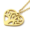 304 Stainless Steel Pendant Necklaces NJEW-Z025-02A-2