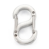304 Stainless Steel S-Hook Clasps STAS-C024-02C-P-2