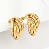 201 Stainless Steel Stud Earrings EJEW-Q026-23G-4