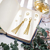 Tassel Dangle Earrings DIY Making Kit DIY-BC0004-46-5
