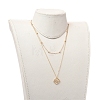 Pendant Necklaces & Chain Necklaces Sets X-NJEW-JN02915-4