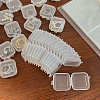 Mini Transparent Plastic Beads Containers LS-PW-WG74209-01-3