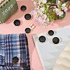Zinc Alloy Enamel Cufflinks BUTT-GL0001-11-5