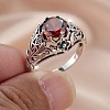 Alloy and Rhinestone Finger Rings for Women FS-WG94321-03-2