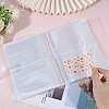 5 Inch 2 Grids Transparent PP Plastic Photocard Storage Albums AJEW-WH0419-72D-3