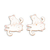 Cat Shape Enamel Pin JEWB-N007-191-2