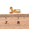 Brass Cord Ends KK-C157-10B-G-3
