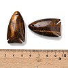 Natural Tiger Eye Pendants GG-CBA6D08-B12-3