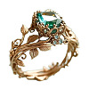 Zinc Alloy & Rhinestone Finger Rings FS-WG73E81-01-2