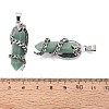 Natural Green Aventurine Double Terminal Pointed Pendants GG-N001-02AS-02-3