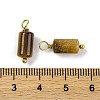 Natural Tiger Eye Cloumn Pendants STAS-H221-04G-02-3