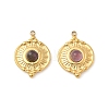 Natural Amethyst Pendants STAS-F312-15G-02-1