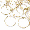 Alloy  2-Loop Link Pendants PALLOY-S132-040A-G-2