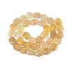 Dyed & Heated Natural Agate Beads Strands G-N359-15A-06-3
