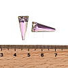 K9 Glass Rhinestone Pendants GLAA-K034-J02-A-3