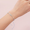 Minimalist Summer Glass Seed Beaded Adjustable Bracelets for Women JD5606-2-1